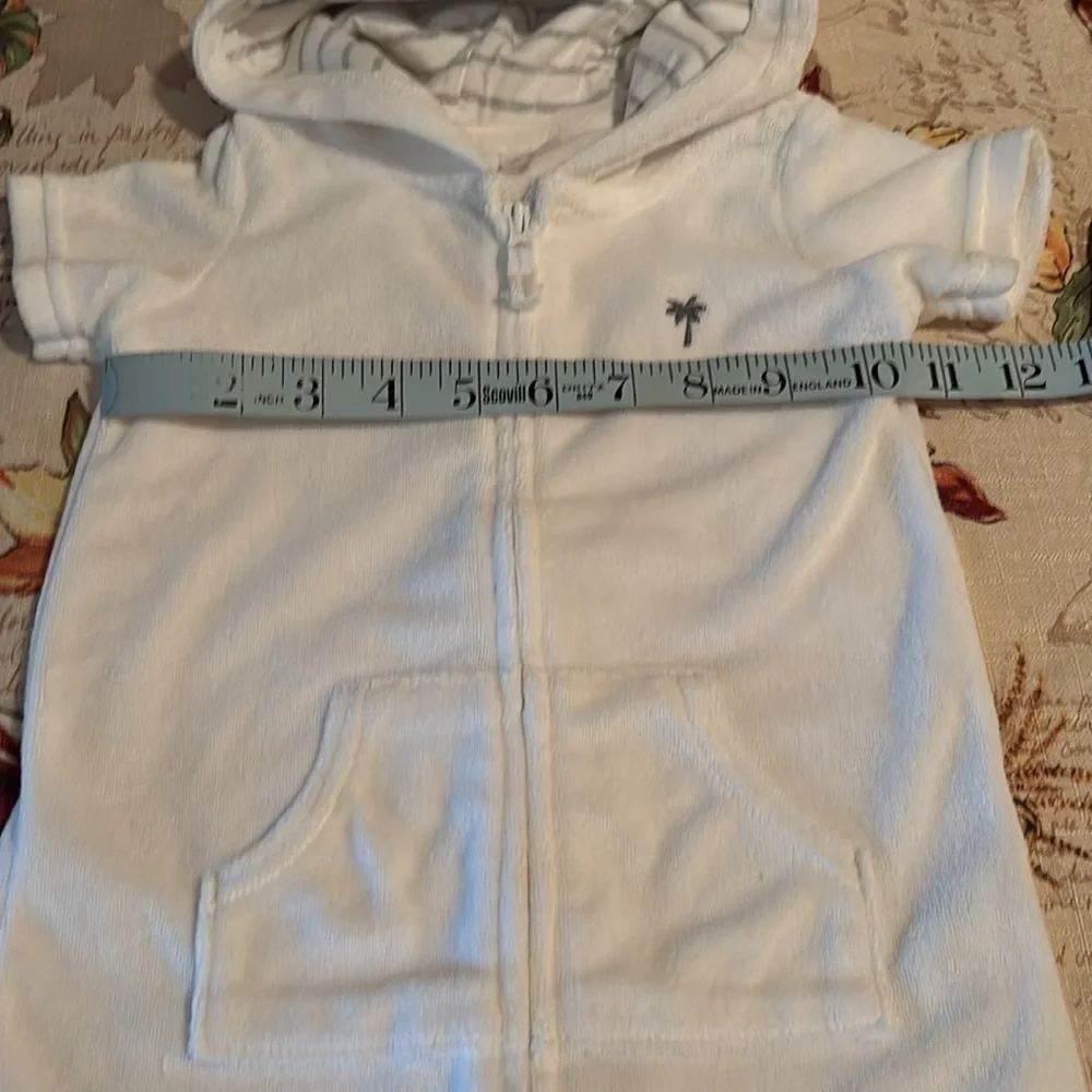 Carter's White Baby‎ Romper Swimmer